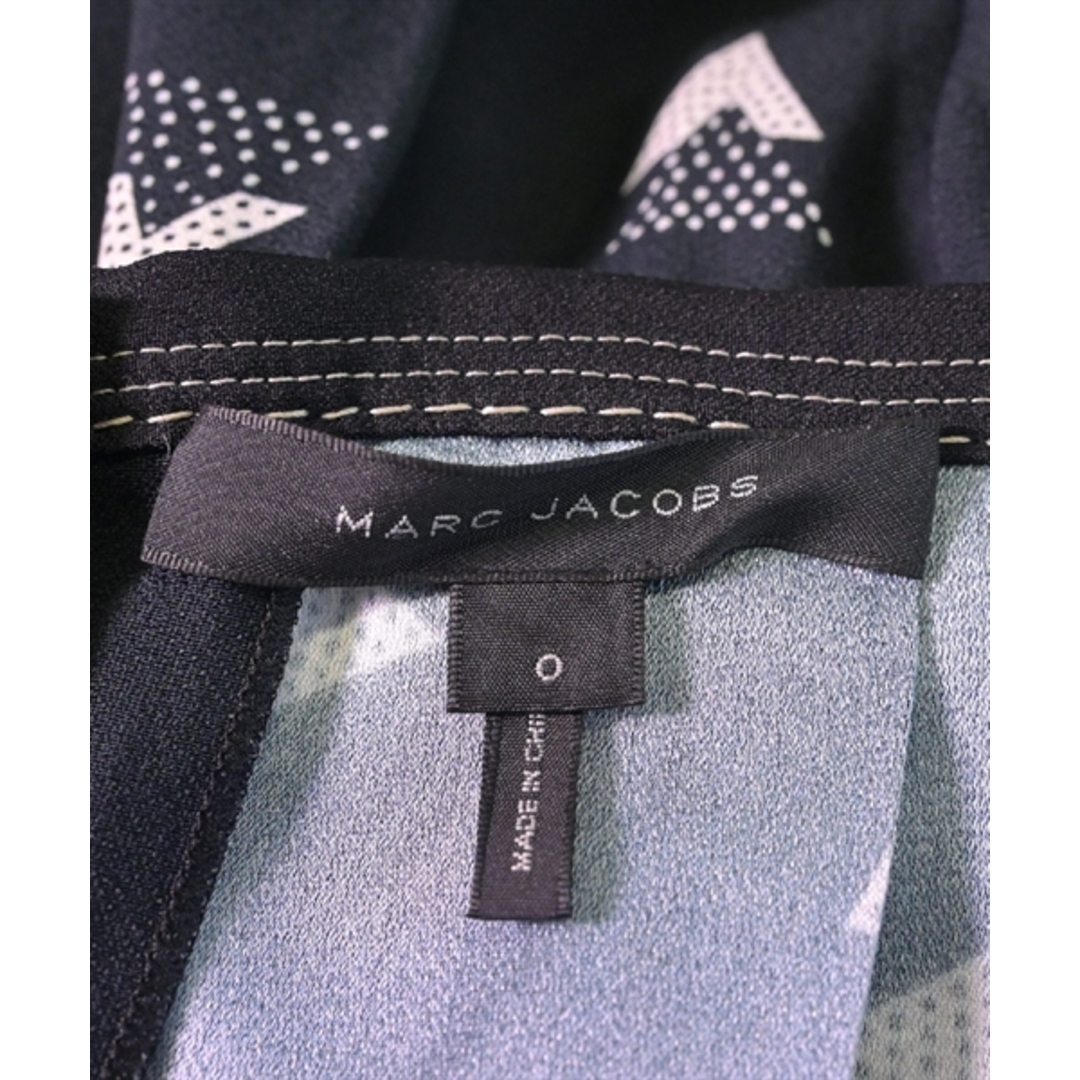 MARC JACOBS(マークジェイコブス)のMARC JACOBS ミニスカート 0(XS位) 黒xアイボリー(総柄) 【古着】【中古】 レディースのスカート(ミニスカート)の商品写真