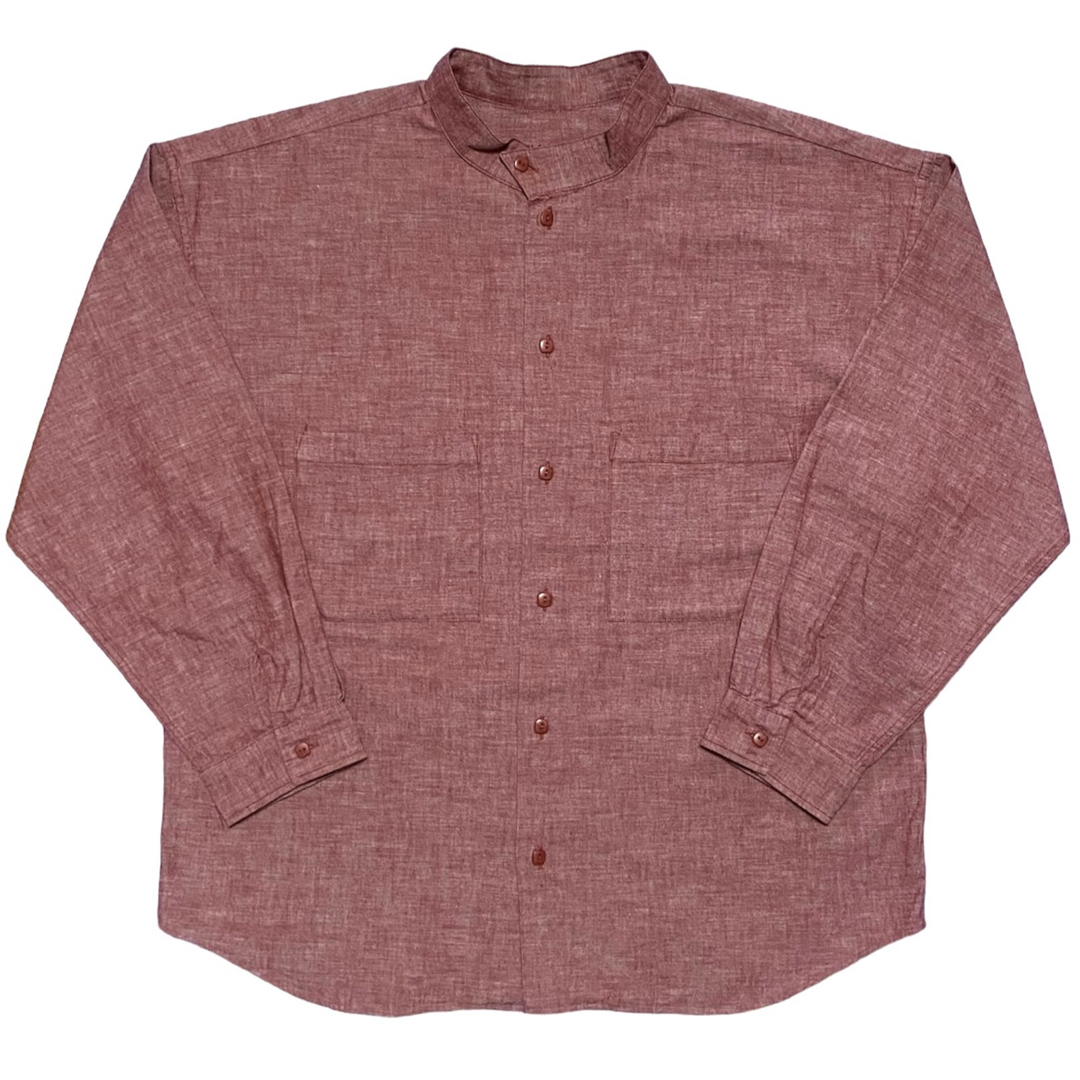 21SS Mサイズ テンダーロイン スタンド シャンブレー シャツ 21SS Mサイズ テンダーロイン スタンド シャンブレー シャツ