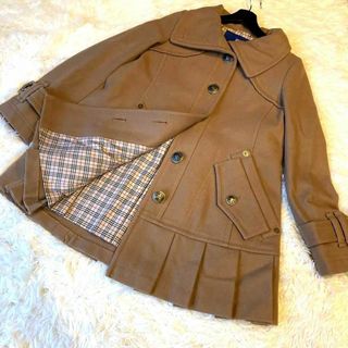 バーバリーブルーレーベル(BURBERRY BLUE LABEL)の【美品】BURBERRY BLUE LABEL ショートコート ノバチェック(その他)