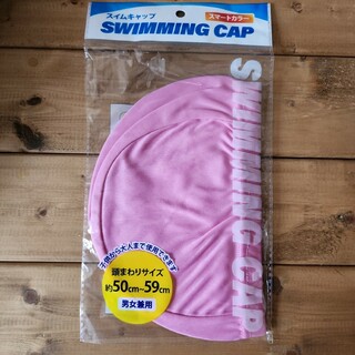 新品！ 水泳帽 スイムキャップ ピンク スイミング 海 小学校 保育園 幼稚園(帽子)