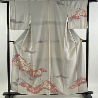 訪問着 身丈158.5cm 裄丈63.5cm 正絹 秀品 【中古】(着物)