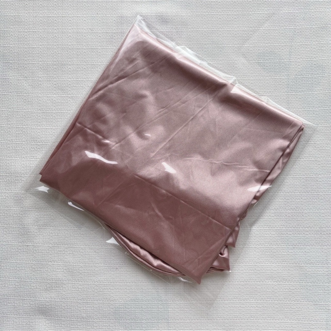 シルクナイトキャップ　シルク100% ロング　保湿　美髪　時短　筒型　ピンク コスメ/美容のヘアケア/スタイリング(ヘアケア)の商品写真