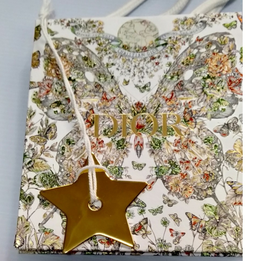 Christian Dior(クリスチャンディオール)の「星チァーム①」MissDior✪星スターチャーム ゴールド レディースのバッグ(ショップ袋)の商品写真