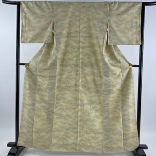 紬 身丈162.5cm 裄丈64.5cm 正絹 美品 秀品 【中古】(着物)