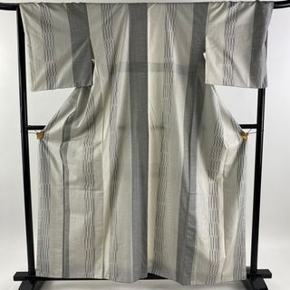 紬 身丈160cm 裄丈67.5cm 正絹 秀品 【中古】(着物)