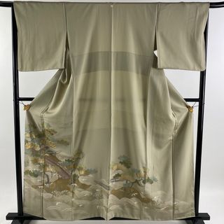 色留袖 身丈159cm 裄丈65cm 正絹 秀品 【中古】(着物)