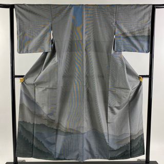 訪問着 身丈153.5cm 裄丈62.5cm 正絹 美品 秀品 【中古】(着物)