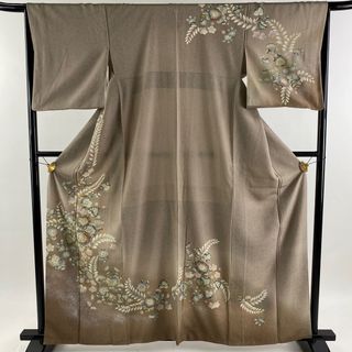 訪問着 身丈161cm 裄丈66.5cm 正絹 秀品 【中古】(着物)