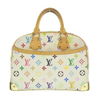 LOUIS VUITTON - LOUIS VUITTON ハンドバッグ - 白xピンクx青等(総柄) 【古着】【中古】