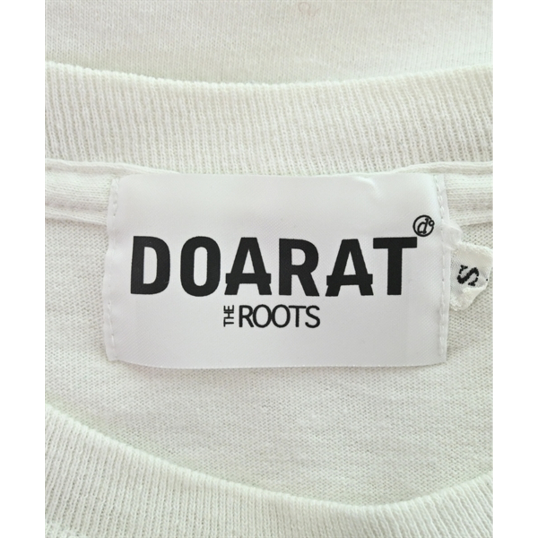 DOARAT(ドゥアラット)のDOARAT ドゥーアラット Tシャツ・カットソー S 白 【古着】【中古】 メンズのトップス(Tシャツ/カットソー(半袖/袖なし))の商品写真