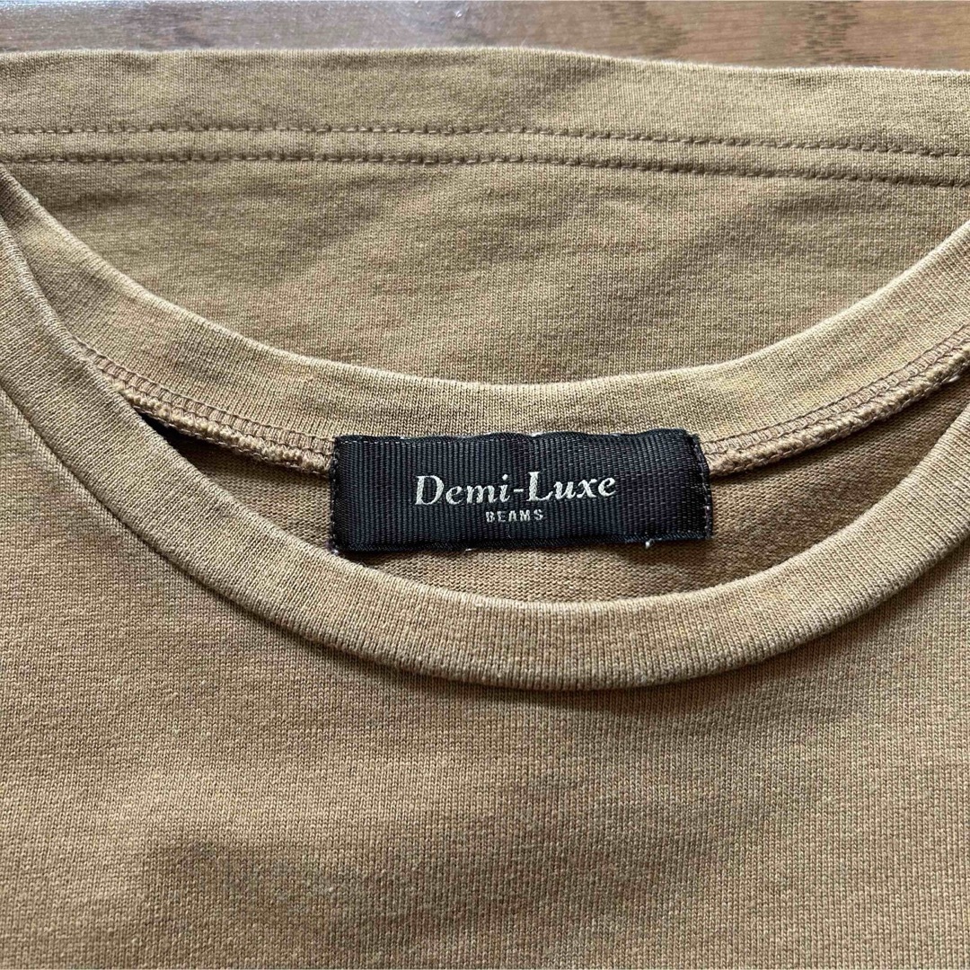 Demi-Luxe BEAMS(デミルクスビームス)のデミルクスビームス  カットソー レディースのトップス(カットソー(半袖/袖なし))の商品写真