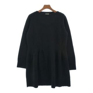 ドリスヴァンノッテン(DRIES VAN NOTEN)のDRIES VAN NOTEN ドリスヴァンノッテン ワンピース S 黒 【古着】【中古】(ひざ丈ワンピース)