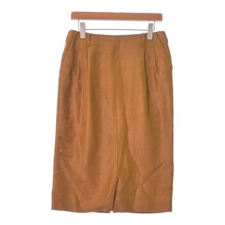 ドリスヴァンノッテン(DRIES VAN NOTEN)のDRIES VAN NOTEN ロング・マキシ丈スカート 36(XS位) 茶 【古着】【中古】(ロングスカート)