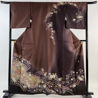 訪問着 身丈162cm 裄丈65cm 正絹 美品 逸品 【中古】(着物)