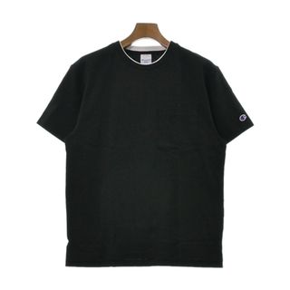 チャンピオン(Champion)のCHAMPION チャンピオン Tシャツ・カットソー S 黒 【古着】【中古】(カットソー(半袖/袖なし))