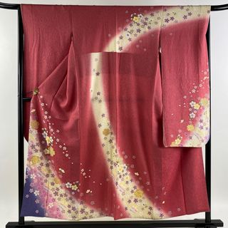 振袖 身丈154.5cm 裄丈65.5cm 正絹 美品 名品 【中古】(着物)