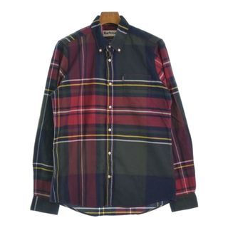 Barbour - Barbour バブアー カジュアルシャツ S 赤x緑x紺等(チェック) 【古着】【中古】