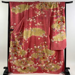 振袖 身丈169.5cm 裄丈69cm 正絹 名品 【中古】(着物)