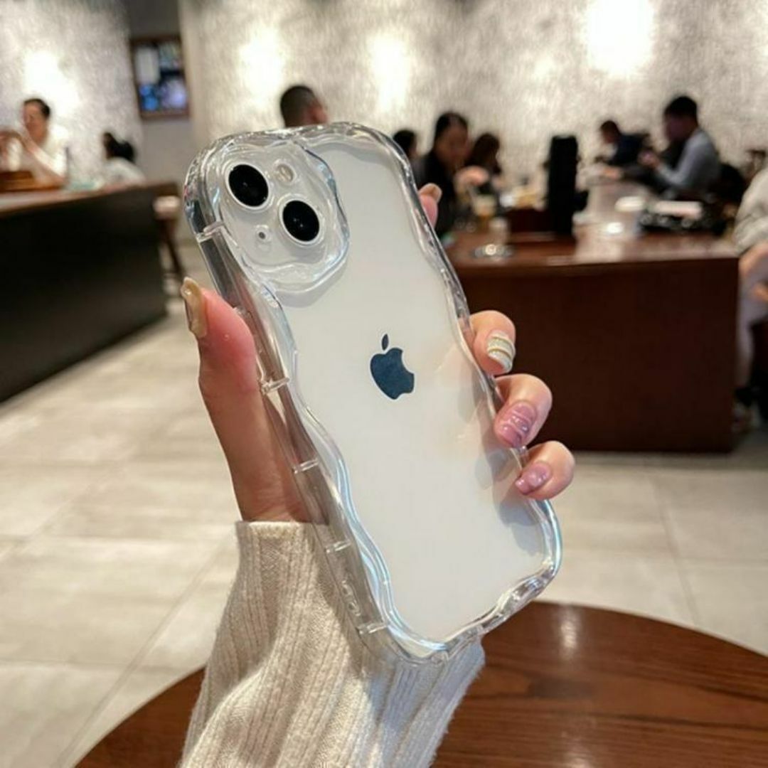 iphone13mini  ケース スマホケース 透明 クリア  可愛い 韓国 スマホ/家電/カメラのスマホアクセサリー(iPhoneケース)の商品写真