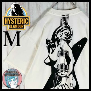 ヒステリックグラマー(HYSTERIC GLAMOUR)の【超絶希少モデル】ヒステリックグラマー ギターガール M 即完売 希少 Tシャツ(Tシャツ/カットソー(半袖/袖なし))