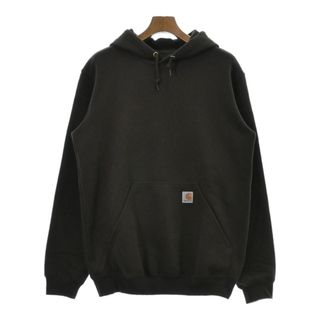 カーハート(carhartt)のCarhartt カーハート パーカー S 茶 【古着】【中古】(パーカー)