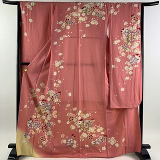 振袖 身丈169.5cm 裄丈67cm 正絹 美品 名品 【中古】(着物)