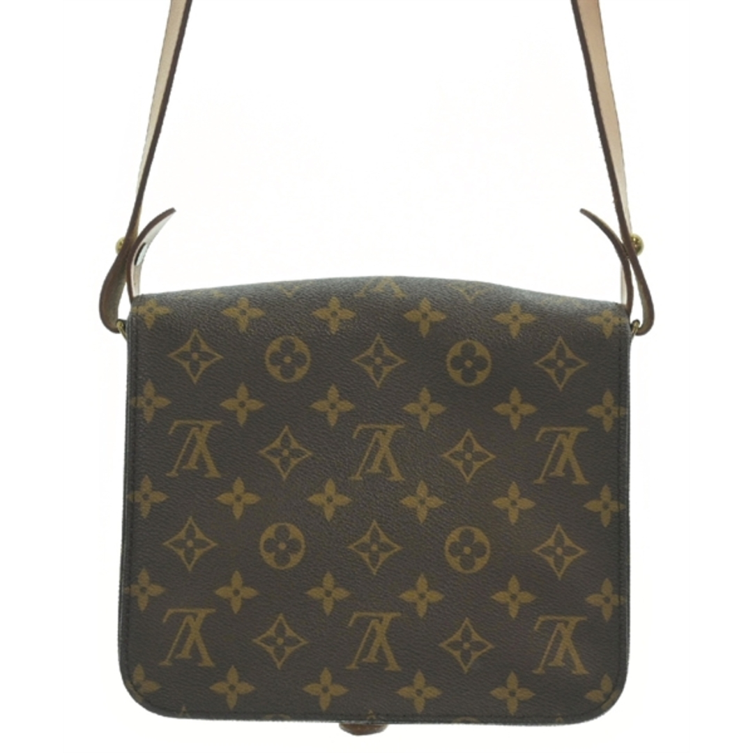 LOUIS VUITTON(ルイヴィトン)のLOUIS VUITTON ショルダーバッグ MM 茶xベージュ(総柄) 【古着】【中古】 レディースのバッグ(ショルダーバッグ)の商品写真