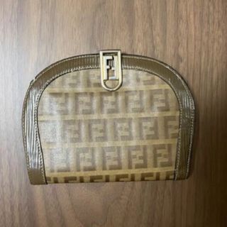 フェンディ(FENDI)のFENDI ヴィンテージ　ズッキーノ　ズッカ柄　ラウンドウォレット　財布　(財布)