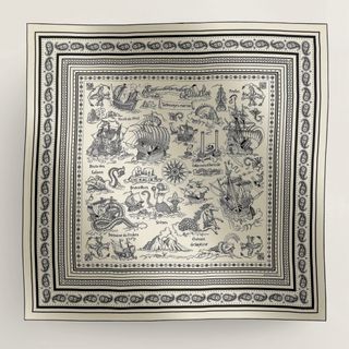 Hermes - 新品・2024SS エルメス カシシル140 船乗りのタトゥー Hermes - 新品・2024SS エルメス カシシル140 船乗りのタトゥー