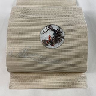 名古屋帯 美品 優品 正絹 【中古】(帯)