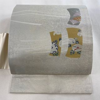 名古屋帯 美品 優品 正絹 【中古】(帯)