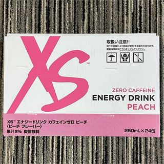 アムウェイ(Amway)のアムウェイ  XS エナジードリンク カフェインゼロピーチ 24本(その他)