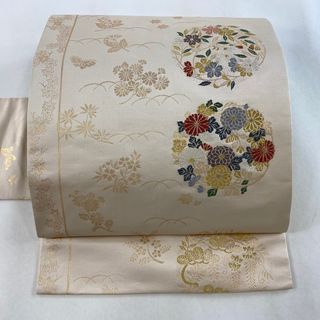 名古屋帯 優品 正絹 【中古】(帯)