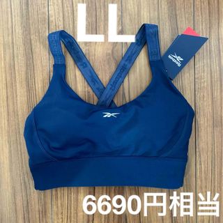 リーボック(Reebok)の新品　Reebok リーボック スポーツブラ　ハーフトップブラ　XLサイズ (その他)