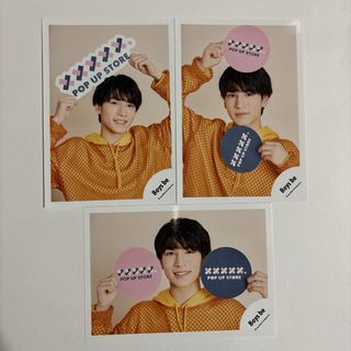 ジャニーズジュニア(ジャニーズJr.)のPOP UP STORE 公式写真 オフショ Boys be 山中一輝(その他)