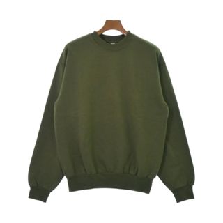 LOS ANGELES APPAREL - Los Angeles Apparel スウェット M カーキ 【古着】【中古】