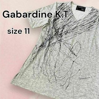 Gabardine K.T ギャバジンケーティー カットソー Tシャツ 半袖 L(カットソー(半袖/袖なし))