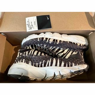 ナイキ(NIKE)のNIKE AIR FOOTSCAPE WOVEN CHUKKA ZEBRA 27(スニーカー)