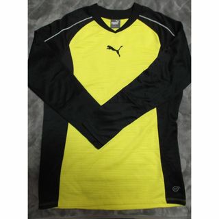 プーマ(PUMA)の【美品】PUMA warmスポーツ シャツ Mサイズ(Tシャツ/カットソー(七分/長袖))