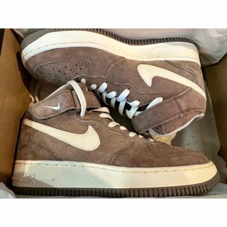 ナイキ(NIKE)の1998 NIKE AIR FORCE 1 MID SC CHOCOLATE(スニーカー)