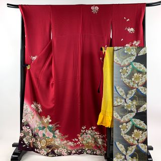 振袖 身丈165.5cm 裄丈68.5cm 正絹 美品 秀品 【中古】(着物)