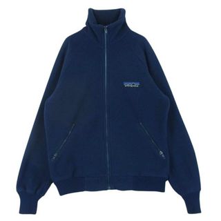 パタゴニア(patagonia)のpatagonia パタゴニア ヴィンテージ 80s Rマークなし ジップアップ フリース ジャケット ネイビー系 M【中古】(その他)