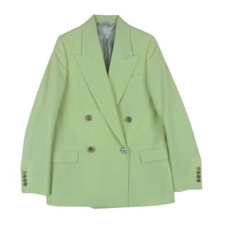 アクネストゥディオズ(Acne Studios)のACNE STUDIOS アクネストゥディオズ 国内正規品 FN-WN-SUIT000222 ダブルブレスト テーラード ジャケット イエロー系 LIGHT YELLOW 34【中古】(テーラードジャケット)