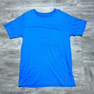 ポロラルフローレン(POLO RALPH LAUREN)の美品 ポロラルフローレン 大きいサイズ 裾ロゴ Tシャツ ポニー 刺繍 4L(Tシャツ/カットソー(半袖/袖なし))