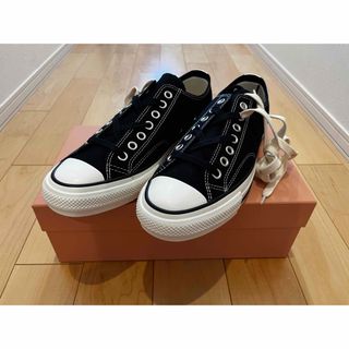 コンバース(CONVERSE)の28.0cm ブラック　コンバース　addict OX チャックテイラー(スニーカー)