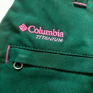 コロンビア(Columbia)のコロンビア　スカート　山登り　アウトドアウェア　緑　М　レディース(ひざ丈スカート)