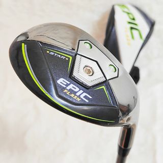 キャロウェイ(Callaway)のEPIC エピック　フラッシュ　5U ユーティリティ　純正カーボンSR　カバー付(クラブ)