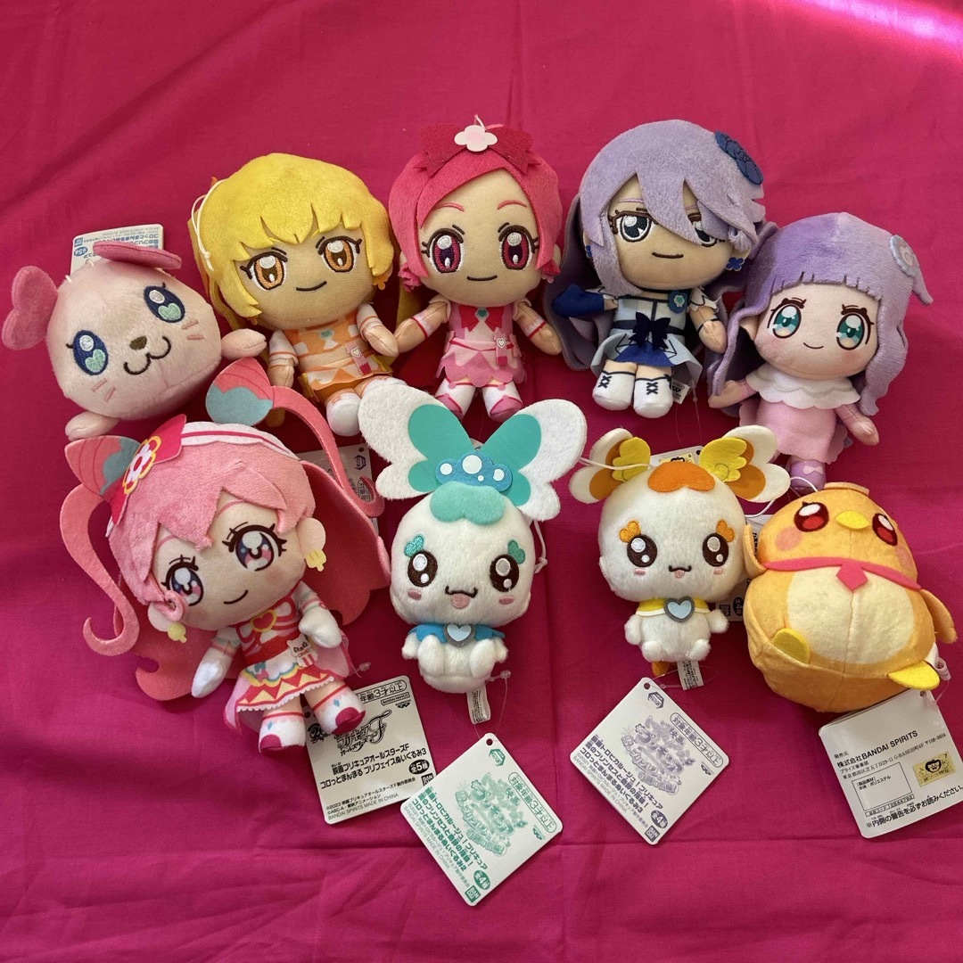 プリキュア　ぬいぐるみ エンタメ/ホビーのおもちゃ/ぬいぐるみ(ぬいぐるみ)の商品写真