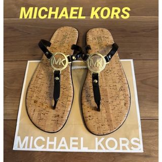 マイケルコース(Michael Kors)の未使用MICHAEL KORS マイケルコース　トングサンダル　ラストワン(サンダル)