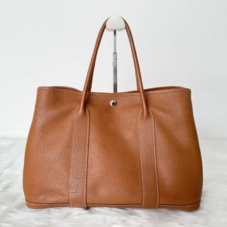 エルメス(Hermes)の【極美品】エルメス　ガーデンパーティ　ネゴンダ　PM　ゴールド　□N刻印(トートバッグ)